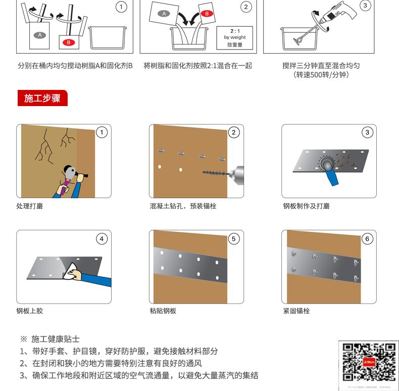 包钢浔阳粘钢加固施工过程